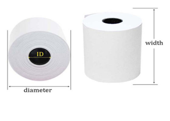 Carta di termale del registratore di cassa 80×70 Rolls