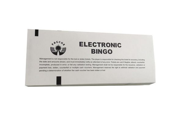Lo SGS ha approvato il rotolo termico 100% della carta del biglietto della stampa di oscurità