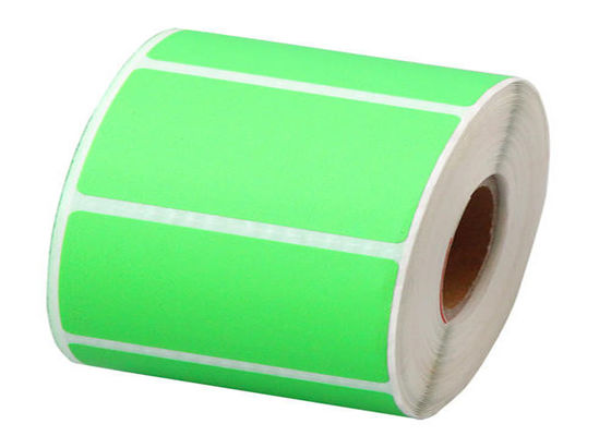 Etichette autoadesive impermeabili brillanti del laminato 57x32mm