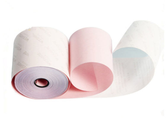 241mm×280mm di superficie lisci una carta termica Rolls di 2 pieghe