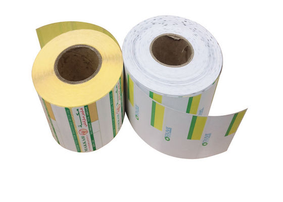 etichetta adesiva rivestita superiore Rolls di 100x200mm Triproof