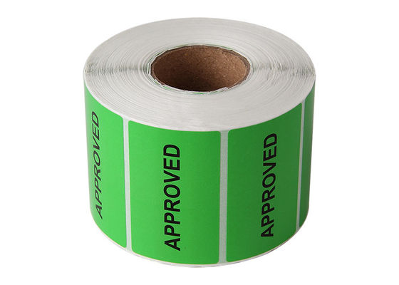 etichette autoadesive di 100rolls/Box 67x28mm FSC per la stampa dello spazio in bianco