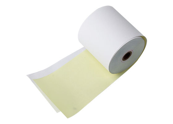 Registratore di cassa stampa dell'OEM del FSC del rotolo della carta autocopiante di 3 pieghe