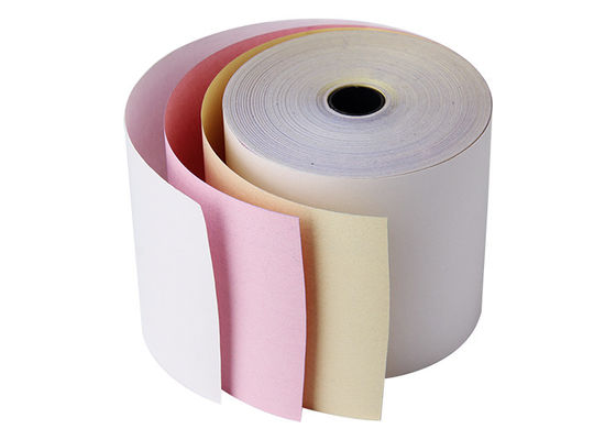 3 BANCOMAT senza carbonio Rolls di carta termico 80gsm della piega per la macchina di posizione