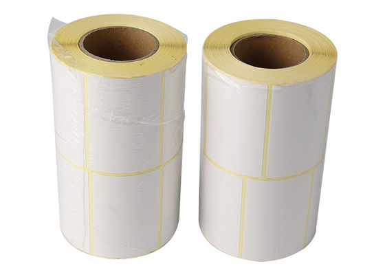 Anti autoadesivo termico falsificato inferiore giallo 102x102mm dell'etichetta